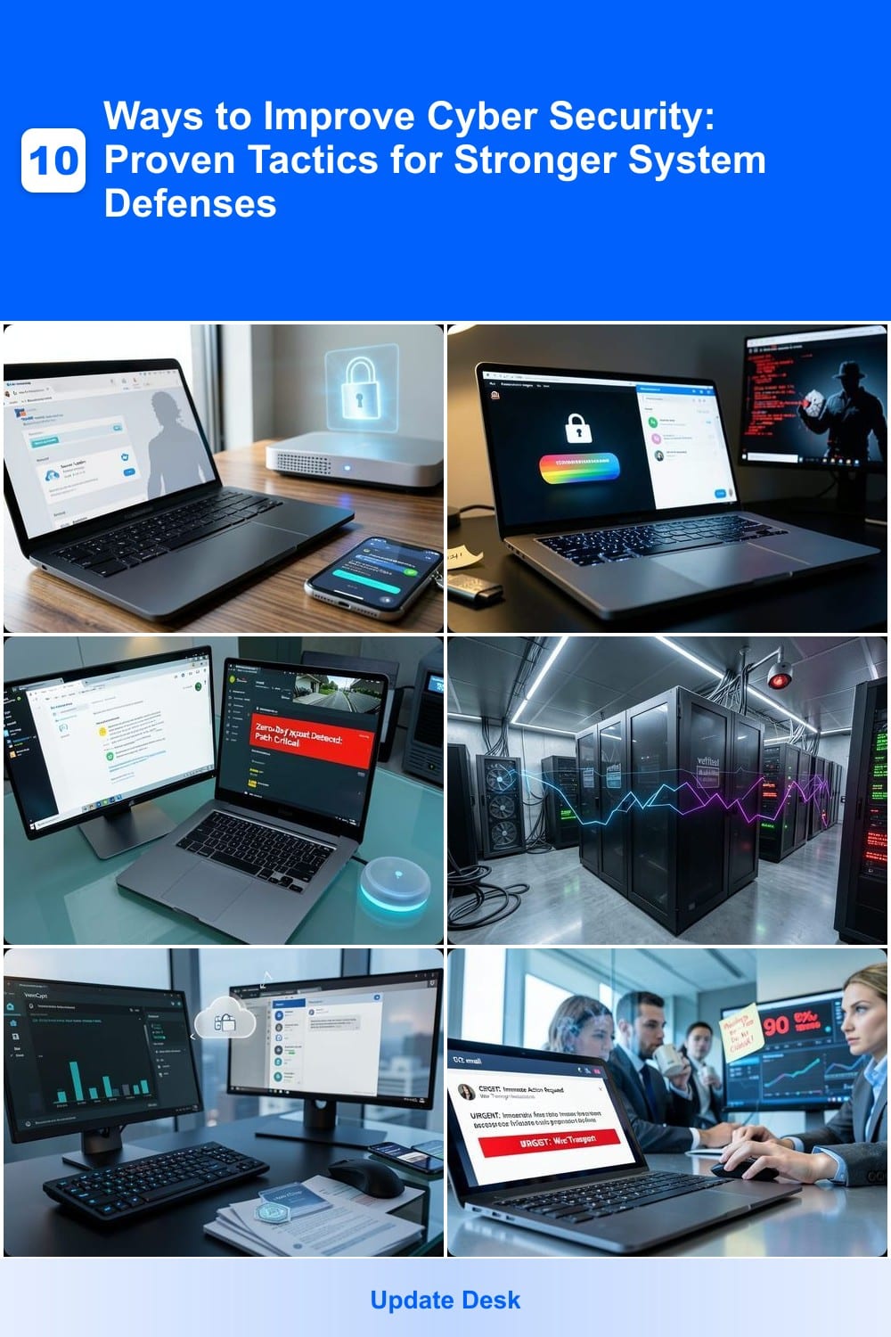 10 Ways to Improve Cyber Security: Proven Tactics for Stronger System Defenses