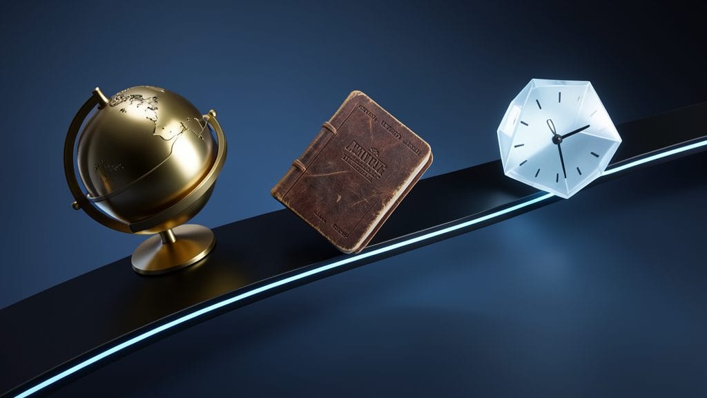 Creative 3D Infographic Timeline