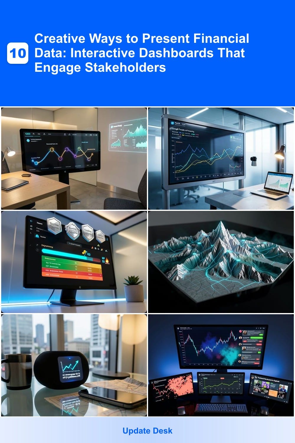 10 Creative Ways to Present Financial Data: Interactive Dashboards That Engage Stakeholders