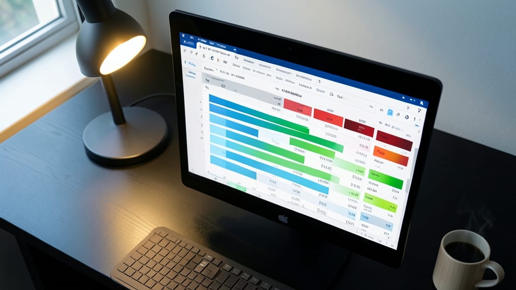 Advanced Conditional Formatting with Data Bars and Color Scales