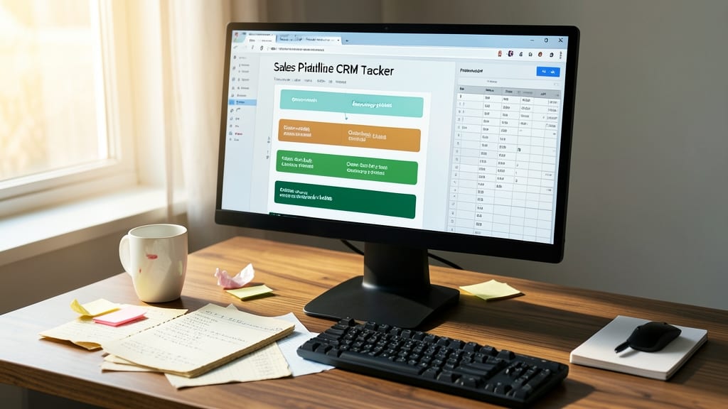 Sales Pipeline CRM Tracker