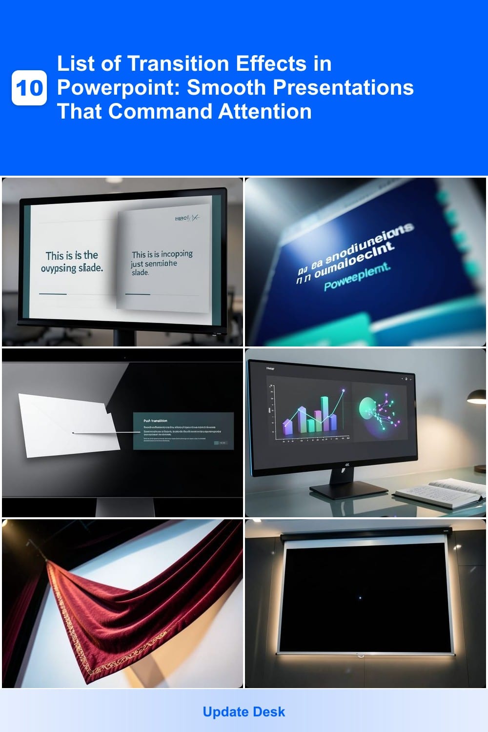 List of Transition Effects in Powerpoint: Smooth Presentations That Command Attention