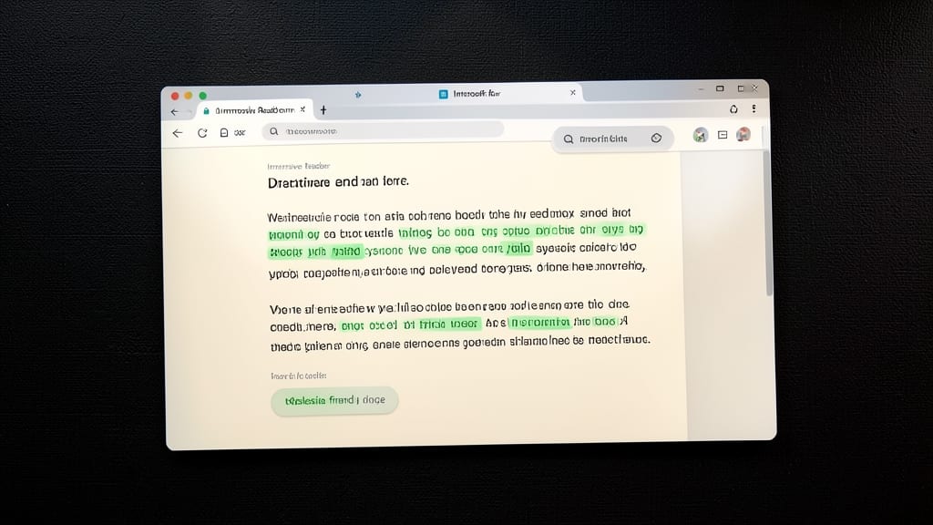 Enable Immersive Reader for Distraction-Free Focus