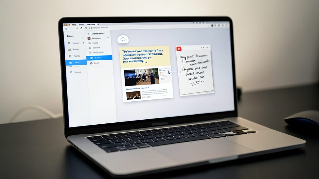 Use Collections to Organize Research Instantly