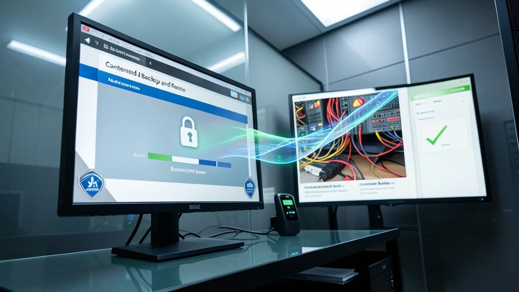Contained Backup and Restore for Security