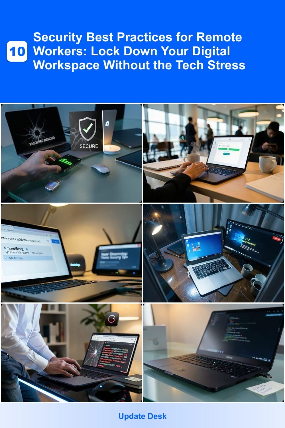10 Security Best Practices for Remote Workers: Lock Down Your Digital Workspace Without the Tech Stress